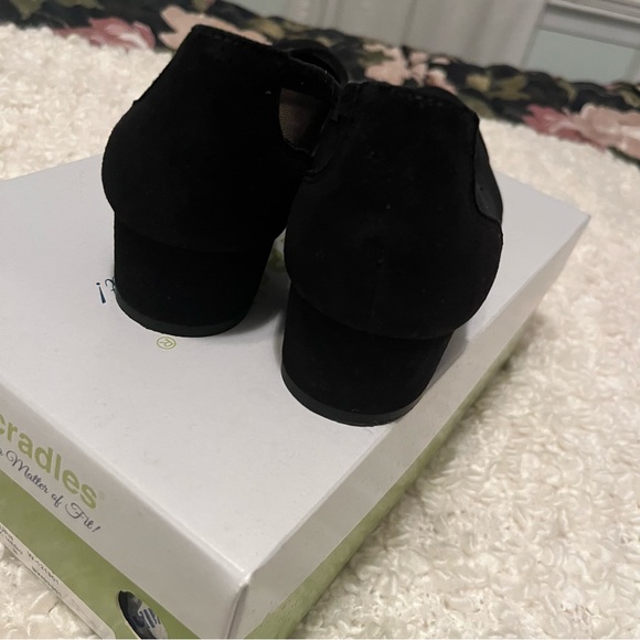 Final ♥️ Walking Cradles Mesh Block Heels Hepburn Sz 9 - Picture 3 of 8